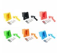 FUANA Folding Bicycle Mounting Block for Brompton, Plastic Conversion Seat for England and China Models, 42.1mm Lightweight Design, Easy Install No Drilling Bike Repair Kit