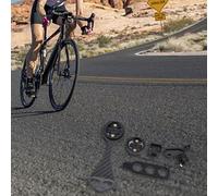 FUANA for Bicycle Computer Mount for Cateye for Blackbird, Carbon Fiber Handlebar GPS Bracket with Light Support, Low Wind Resistance Road Cycling Gear