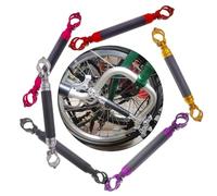 FUANA for Brompton Handlebar Extension Rod 150mm for Small Swallow Bike for Brompton Series Aluminum Alloy Lightweight Anodized Color Bike Repair Kit