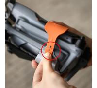 FUANA For DJI Air 3 Propeller Strap Silicone Holder for Secure Storage and Transport Compact 10x10x5cm for Blade Protection Earphone Cable