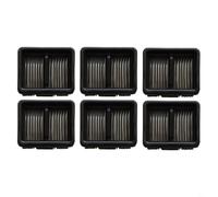 FUANA for DREAME H12 Pro Filter Replacement for FlexReach Dual Ultra H13 H15 Pro Heats for MOVA M10 Station, 99.9% Efficient Washable PP Filters(6pcs)