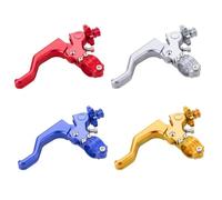 FUANA for Ebike Clutch Lever 18mm Handlebar for Motorcycle Dirt Bike Aluminum Alloy CNC Forged for Enhanced Control Red Bike Repair Kit