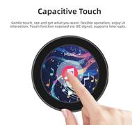 FUANA for ESP32-S3 Development Board with 1.85-inch 360x360 Touchscreen, Dual-Core 240MHz LX7, Wi-Fi and BLE 5, Audio I/O, for IoT Projects Earphone Cable