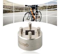 FUANA for FOX Bicycle Rear Shock Inertia Valve Tool Stainless Steel 1/4" Drive Wrench for Disassembling Brain Shocks Bike Repair Kit