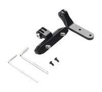 FUANA for Garmin Varia RCT715 Tail Light Saddle Mount Bracket for53-58 mm Center Distance Stainless Steel and Aluminum Alloy for Bike Rearview Light Installation