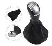 FUANA for Mercedes C W203 S203 6 speed Gear lever shift knoblever cover Brake Boot Automotive Exterior Accessories