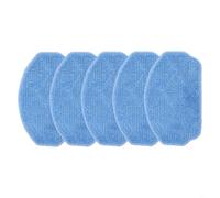 FUANA for Replacement Mop Cloth BR150 Robot Cleaner, Washable Fabric Effective for Dirt Removal, for Soft Touch Floor Care Accessory, 5 Pack(5 PACK)