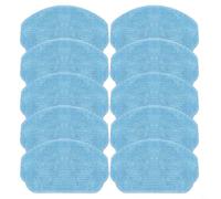 FUANA for Replacement Mop Cloth BR150 Robot Cleaner, Washable Fabric Effective for Dirt Removal, for Soft Touch Floor Care Accessory, 5 Pack(10 PACK)