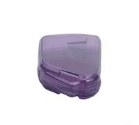 FUANA for TPU Car Key Case Cover Shell Compatible with Golf 8/GTE/VIII/ID.3/ID.4, Seat Leon MK4, Ateca 2020, Skoda Octavia 2020, Cupra Formentor Born(Purple)