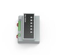 FUANA For Tuya Smart 6-Channel 16A Relay Switch Module WiFi Zigbee Remote Control with LED Indicators Manual Buttons Power Recovery Modes Earphone Cable