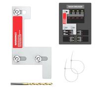 FUANA Generator Interlock Kit for ITE for Siemens for Gould for Murray 150 & 200 Amp Panels, 1-1/4 Inch Spacing, Aluminum Alloy Electric Tester Sensor Receiver