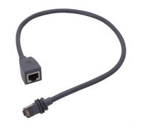 FUANA High Speed Ethernet Adapter for Starlink for v3 Gen 2 - TPE RJ45 Cable for Smart TV PC Console Gaming - Grey 0.2m(0.5meter)