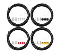 FUANA Hydraulic Disc Brake Hose Fitting Kit with Olive and Insert for SRAM, for Red 22, Rival 1/22, Force 1/22, S700-4 Pcs Each, Tool Wrench Included Bike Repair Kit