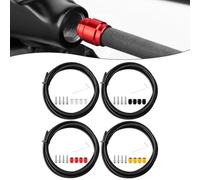 FUANA Hydraulic Disc Brake Hose Fitting Kit with Olive Insert and Tool, for SRAM, Red 22, Rival 1/22, Force 1/22, S700, 4 Pcs Each Bike Repair Kit