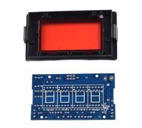 FUANA ICL7107 DC5V Digital Voltmeter Module DIY Parts Kit for E-Learning Training, 0-20V/0-200V Range, PCB Size 70.6 x 39 mm Electric Tester Sensor Receiver