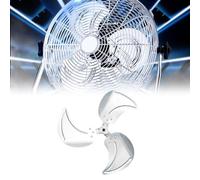 FUANA Industrial Floor Fan Blades Compatible with 12mm Shaft, Aluminum Alloy Wind Thickened Impeller for Enhanced Airflow, 12/14/16 Inch Radiator Accessories