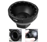 FUANA Integrated Axle Sleeve for Bicycle Axle Removal Tool, Aluminum Alloy for BB51/BB52/BB70/BB71/BB72/RS500/MT500/SRAM/PROWHEEL/IXF, TS-BBT-S12/S13/S14/S15 Bike Repair Kit