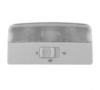 FUANA Interior Dome Reading Lamp Light ABS for Polo Gol T5 Caddy Jetta Skoda Octavia Fabia Rapid Seat Ibiza Gray Black OEM 6Q0947105M(Black)