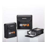 FUANA Li-Po Battery Safe Bag for DJi Avata 2, Heat-Resistant and Explosion-Proof Protective Case with Portable Design, 13.2 x 7.4 x 1.9 cm Earphone Cable