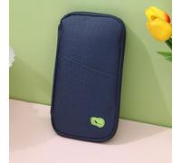 FUANA Lightweight Organizer for Travel Essentials Store Your Cards, Passports, and Tickets with Ease (Tibetan Green)