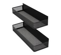 FUANA Magnetic Fridge Spice Rack and Space-Saving Organizer | Space Saving Storage Small Kitchens Seeking Clear Worktops Mount This Magnetic Fridge Shelf To for Free Space And Keep Spices