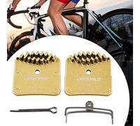 FUANA Metal Disc Brake Pads for Shimano BR-R9170 R8070 R7070 RS505 M615 SLX XT M985 8000 666 M640 M8020 H03A H03C DO3S NO3A NO4C BR-M9120 Bike Repair Kit