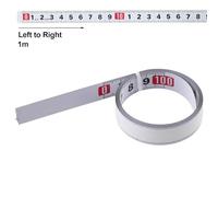 FUANA Metric Steel Track Tape Measure Miter Saw,Table Saw & Router Table 1M/2M Ruler with Double-Baked for Scale,Strong Backing,13mm Width