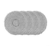 FUANA Microfiber Mop Pads for ROMO S/for A/P, Washable Reusable for Vacuum Cleaner Mop Cloths, Quick Dry for Replacement Efficient Cleaning, 4 Pieces(4 PACK)