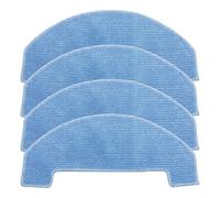 FUANA Mop Pad Cloth Accessories Robot Vacuum Replacement Parts Vacuum Cleaner Mop Cloth for Ultenic D10 Robot Vacuum Washable Cleaning Cloth Replacement Accessories(4 PACK)