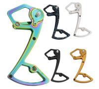 FUANA Mountain Bike Rear Derailleur Plate for 12-Speed SLX XT XTR M6100 M7100 M8100 M9100 for 9100, Black/Gold/Silver/Black Blue/Rainbow Bike Repair Kit