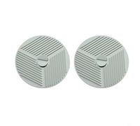 FUANA Multi-Size Silicone Pot Holders and Bowl Lids, Non-Slip Trivet Mats for Hot Dishes, Microwave Splatter Guard for Kitchen(medium)