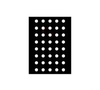 FUANA Perforated PE Mulch Film Vegetable Ground Cover Anti-Grass Plant for PROTECTION Sheet Garden Weeds Barrier with Planting Holes 10m x 0.95m(10m*0.95m)