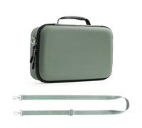 FUANA Portable Shoulder Bag for DJI Flip Fly More, EVA Protective Case with 340x210x75mm Storage for RC Controller and Batteries, Black Earphone Cable