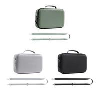 FUANA Portable Shoulder Bag for DJI Flip Fly More, EVA Protective Case with Spacious Design for RC Accessories, 340 * 210 * 75mm, Black Earphone Cable