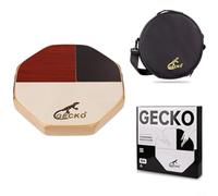 FUANA Portable Wooden Cajon Box Drum Travel Percussion Instrument with Carry Bag Birch