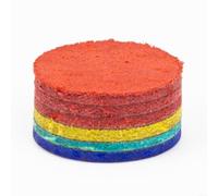 FUANA Pressed 6-Layer Leather Cue Tips for Billiards, High Grip Pool Cue End Tips, 11mm and 13.5mm Sizes(13.5mm)