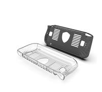 FUANA Protector Case for MSI Claw 8 AI+ A2VM, Shockproof Anti-Scratch TPU Cover with Transparent Design for Lightweight Protection Earphone Cable