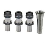 FUANA R8 ER20 Collet Chuck Set 3PCS 3/4 ER20 1.38 for TTS Tool Holder Kit CNC Machining Workholding Accessory