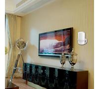 FUANA Removable Wall Mount Kit for EERO Pro7, Metal Wall Mount for Pro7 with 17.2 * 12 * 8cm Compact Design, White for Home or Office Organization Earphone Cable