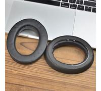 FUANA Replacement Earpads for Sennheiser HD490 PRO and HD 490 PRO Plus, Black Velvet and Sheepskin Comfort Fit with Easy Installation Earphone Cable