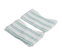 FUANA Replacement Microfiber Cleaning Pad for Leifheit 0 Wiper, High Absorbency Washable Reusable Removes Dirt Moisture Streak-Free Easy Install(2 PACK)