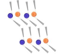 FUANA Replacement Side Brush Kit for Narwal for freo Pro Z10Z10 Ultra Robot Vacuum, Angled Nylon Bristles Corner Cleaning Easy Tool-Free Install (8PCS)