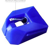 FUANA Replacement Stylus for Audio Technica AT-VMN95E, for VM95 Series Cartridges, Elliptical Needle for LP120X Turntable Electric Tester Sensor Receiver