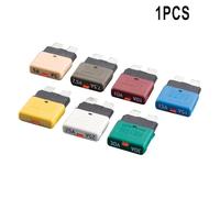 FUANA Resettable Circuit Breaker Blade Fuse 12V 24V 5-30A for Automotive Marine RVs Boats ATC Type Manual Reset for Standard Fuse Box Electric Tester Sensor Receiver