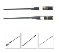 FUANA RH660S High-Gain Dual Telescopic Antenna for SMA-Female Male 3.0dB 5.0dB 10W for Kenwood LINTON PUXING WEIERWEI QUANSHENG WOUXUN HYT TYT BAOFENG YAESU Vertex Electric Tester Sensor Receiver