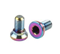 FUANA Road Bike Flat Mount Front Disc Brake Adapter for 140mm to 160mm Conversion, 7075 Aluminium Caliper Mount for Sram and Campy Bike Repair Kit