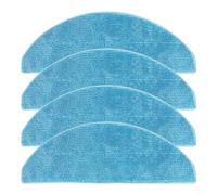 FUANA Robot for Vacuum Mop Cloths for Liectroux G7, for AENO RC4S and EVOLUTION for airo, for premium Microfiber for Replacement Pads Floor Cleaning, 4 Pack(4 PACK)