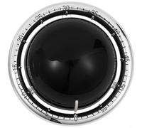 FUANA Rotatable Knob Mechanical Magnetic Kitchen Timer in White and Black