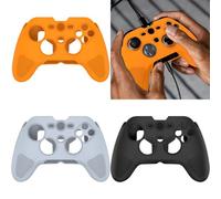 FUANA Shock-Absorbing Silicone Case for SCUF VALOR PRO, Anti-Scratch Protection, with Access to All Buttons, 3-Pack Earphone Cable
