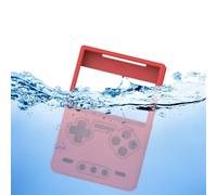 FUANA Silicone Case for TRIMUI BRICK, Soft Anti-Scratch Protection with Custom Fit 11.4 * 7.6 * 2.4cm, Lightweight Portable Design, for Gaming Console - Black Earphone Cable